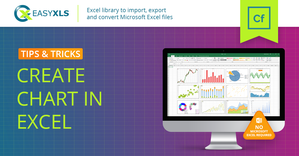 Create Excel chart in ColdFusion | EasyXLS Guide