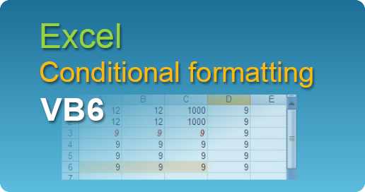 Export Excel Cells With Conditional Formatting In Vb6 Easyxls 5706