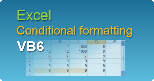 Export Excel Cells With Conditional Formatting In VB6 EasyXLS